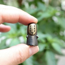 2pcs Brass Lanyard Bead Knife Tool Paracord EDC Beads Faceless Men Zipper Beads