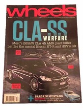 Wheels Car Magazine Dec 2013 CLA-SS WARFARE Mercedes V Nissan GT-R V HSV R8