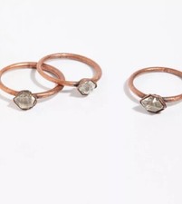 Free People Quartz Raw Stone Stacking Ring By Jessica Kramer HawkHouse