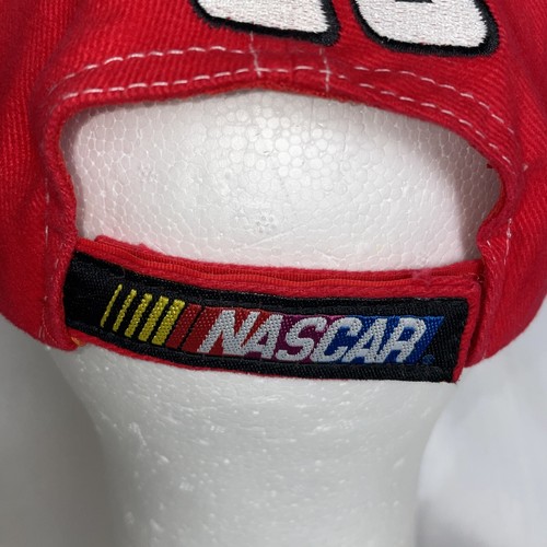 Ernie Irvan Hat Skittles Racing Signed 36 Hook Loop Red Embroidered NASCAR - Picture 12 of 18