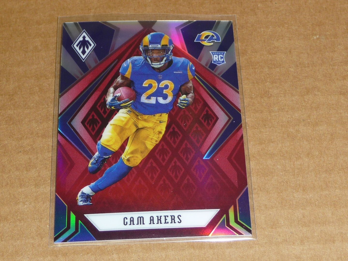 2020 Panini Phoenix CAM AKERS RED RC/ROOKIE RAMS /299 J7510