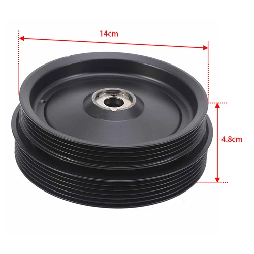 Polea para Mercedes-Benz SMART 451 MHD amortiguador de vibraciones 132 0300 568 - Imagen 2 de 8