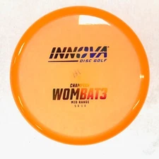 DISC GOLF INNOVA CHAMPION WOMBAT3 STABLE MID-RANGE APPROACH 171g ORANGE W/ HOLO