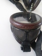 Antique Cesco 527 Patt Pend Protection Safety Welding Riding Aviator Glasses vtg