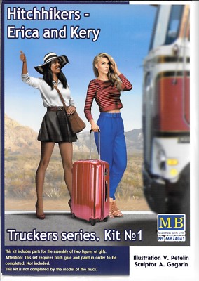 Master Box Women / Hitchhikers 1/24 041 Compliment to Trucks /Cars ST