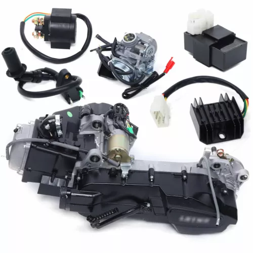 Long Case 150CC GY6 Scooter ATV Go-Kart 4Stroke Engine Motor CVT Auto Carburetor - Picture 18 of 24