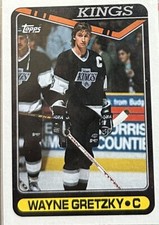 1990 Topps Wayne Gretzky ERROR Card #120 Flawless NM-MNT   Los Angeles Kings