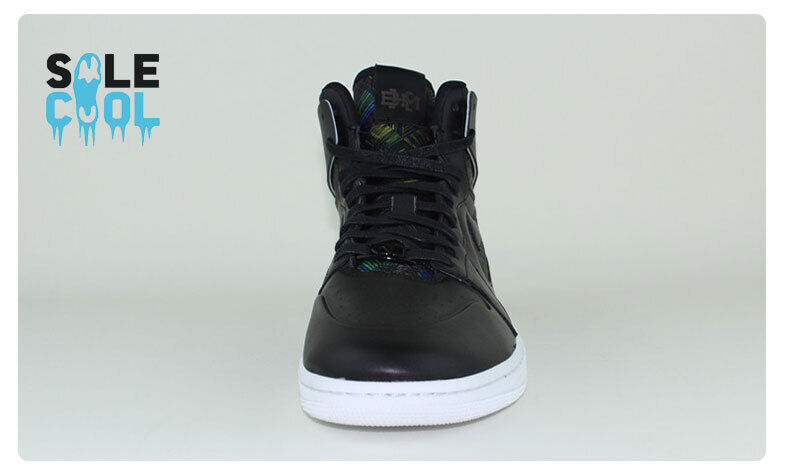 Nike Air Jordan 1 AJ1 Retro High Nouveau BHM Black Men's Nike Air Jordan 1 AJ1 Retro High Nouveau BHM Black Men's