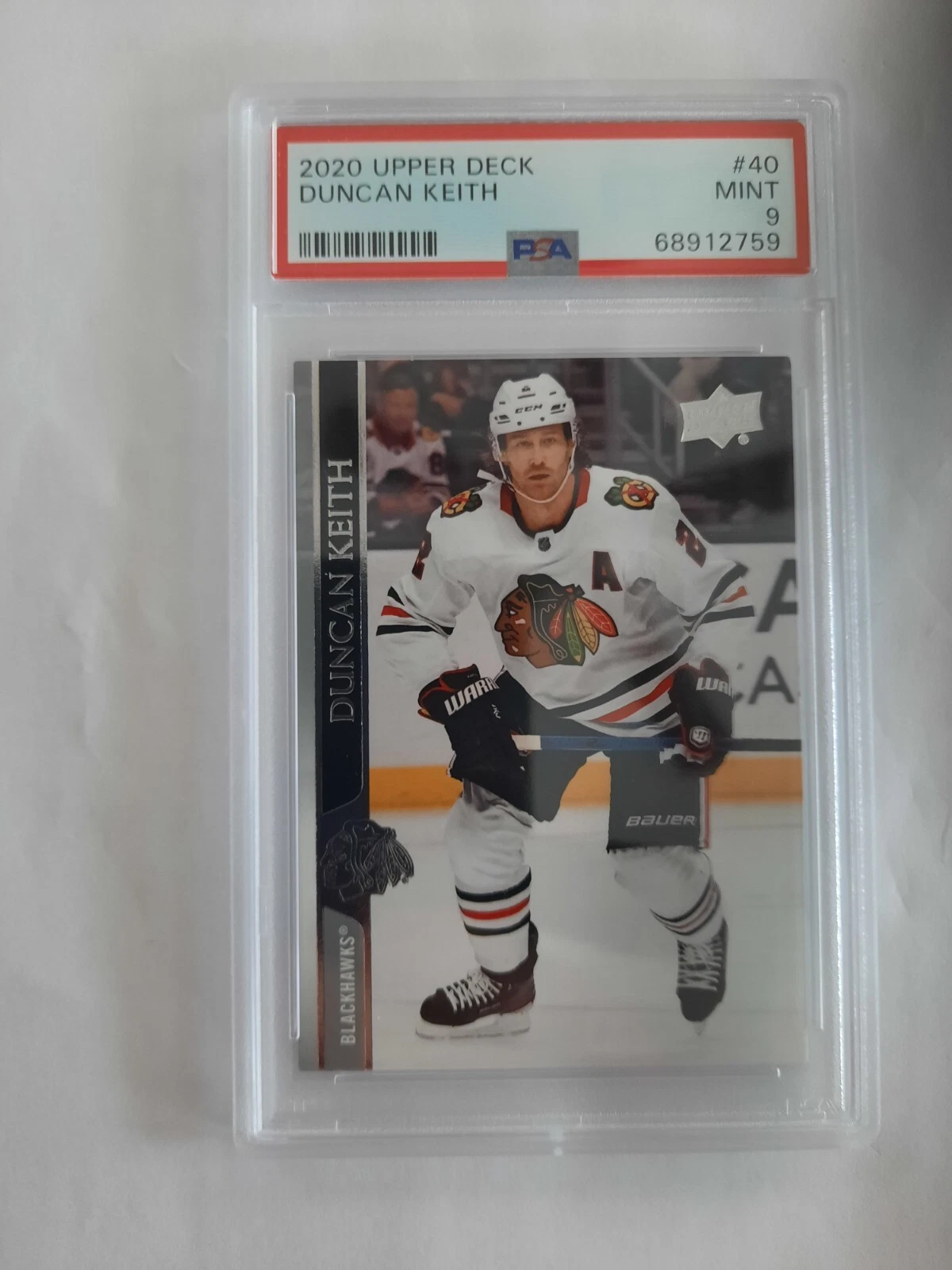 Duncan Keith trading card