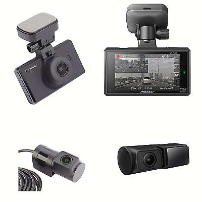 Pioneer VREC-DH300D HD Dash Camera 3” Screen Front & Rear Pioneer VREC-DH300D HD Dash Camera 3” Screen Front & Rear