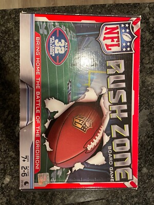 NFL Rush Zone Board Game Used Football Toy Island Family