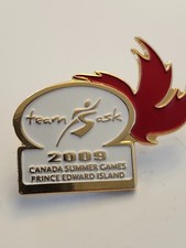 Team Sask 2009 Summer Games Pin PEI