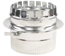 GAF Master Flow 7 in. Starting Collar with Damper - Pack of 8