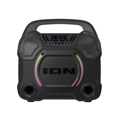 ION Audio All-Weather Bluetooth Speaker with Premium Wide Sound, Three Speakers