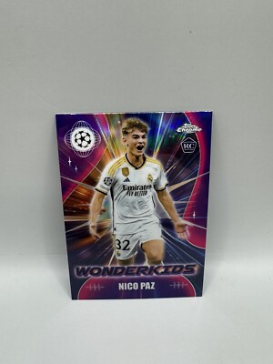 2023-24 Topps Chrome UEFA Club Competitions Wonderkids Nico