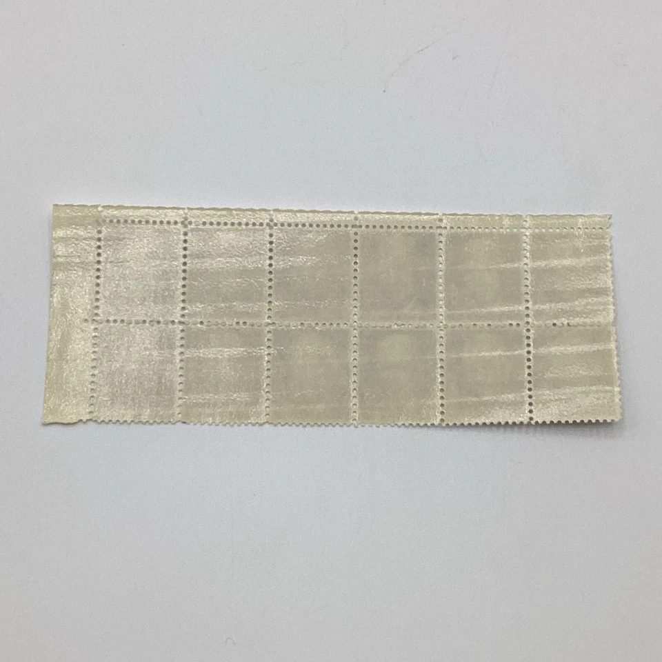 MNH 1970 US President Dwight Eisenhower 6¢ US Postage 12 Stamp Block 31935 MINT - Image 3 of 4