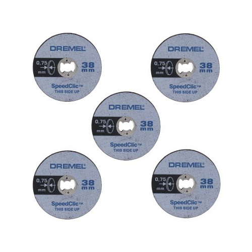 Dremel Cut Off Wheels Metal Cutting 24mm 0.64mm Thick Emery Multi Tool x36 Pack - Image 6