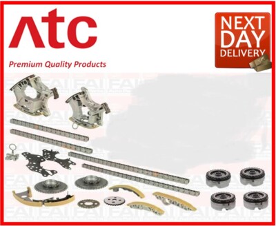 Timing Chain Kit with VVT Gears For Audi A4 A6 3.2 FSI 2005 to 08 Engine AUK BKH