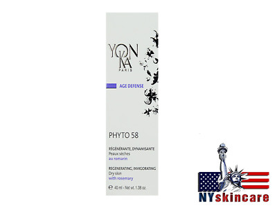 Yonka New Box Phyto 58 PS Cream Dry Sensitive Skin 1.4oz Brand New