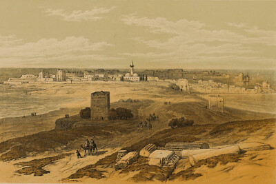 David Roberts RA (1796-1864) - Lithographie Aus Dem 19. Jahrhundert, Reifen V...