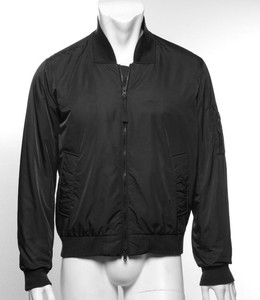 mens ribbed collar jacket