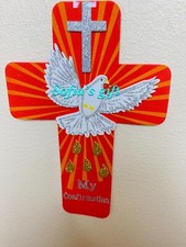 Holy Spirit Dove Favor For Communion, Confirmation Decorations Banner