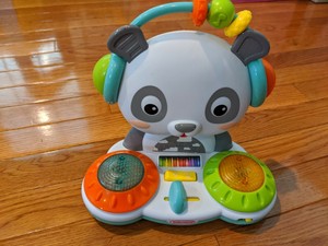 dj panda toy