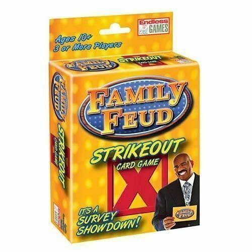 Endless Games Family Feud Strikeout Card Game for sale online