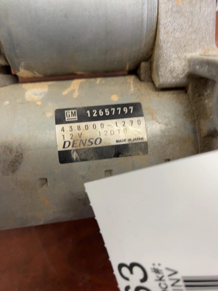 ✅ Motor de arranque Chevy Colorado 2022 OEM Foto 2 de 3