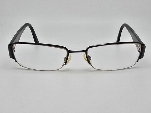 Gucci GG2878 65Z Gloss Black Semi-Rimless Eyeglasses Frame Italy 52-17-135 - Picture 2 of 15