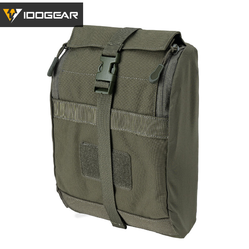 IDOGEAR Tactical Admin Utility Pouch MOLLE Compatible for Paintball Gear