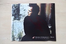 Herbert Grönemeyer Autogramm signed CD-Cover "Marie"