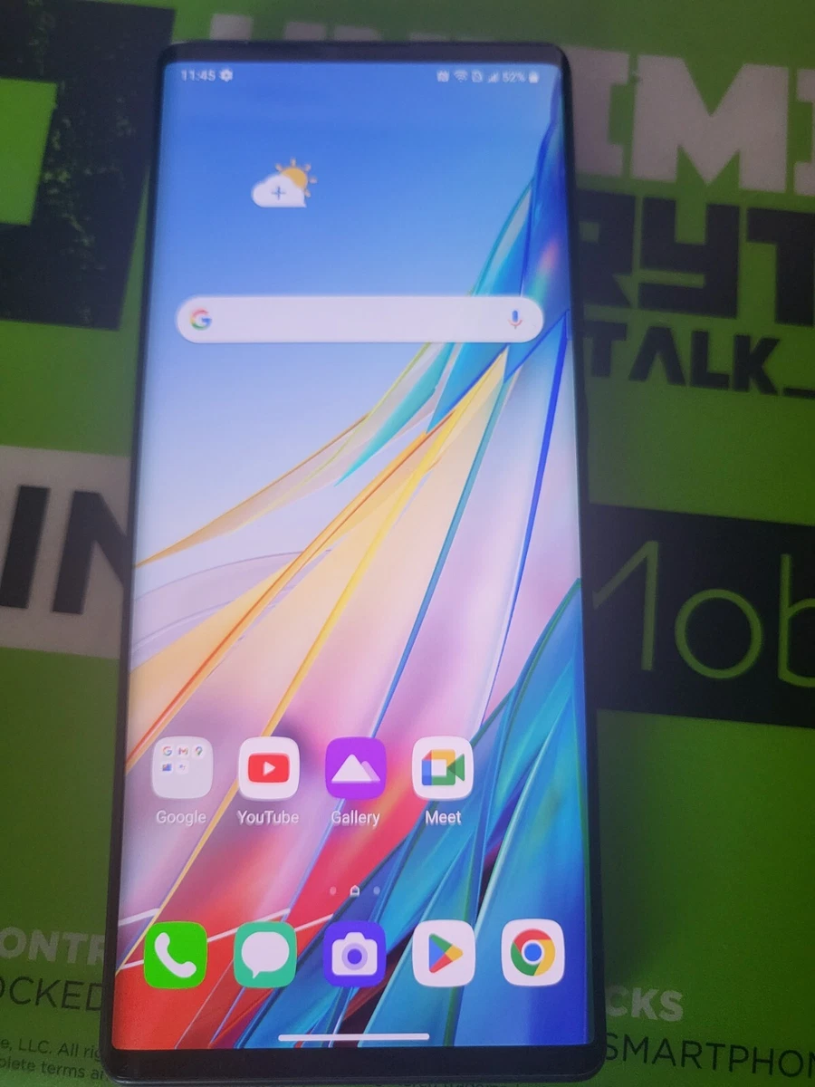 Unlocked LG WING 5G LM F100TM 256GB T Mobile Gray 35552 B Grade