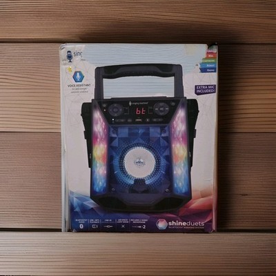 All-in-one karaoke system designed to bring joy through music. New