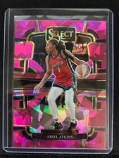 2023-24 Select Pink Cracked Ice Concourse Ariel Atkins #64 Mystics