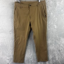 Lululemon ABC Pants Slim Fit Brown Stretch Dress Pants 32x26