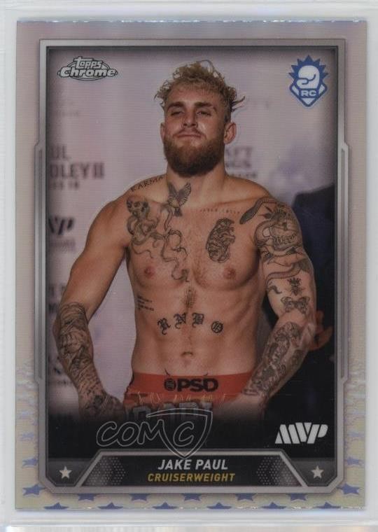 2024 Topps Chrome Refractor Jake Paul #1 1p5