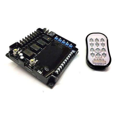 RF Remote Control System, 12VDC 4-Motor Polarity Reversing with ...