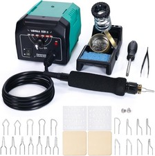 Electric Wood Burning Tool Kit with Temperature Control 250-750 C Pyrography Pen