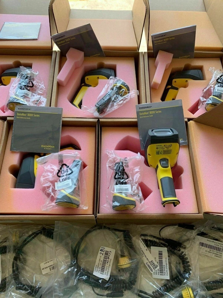 UN (1) NUEVO ESCÁNER DE CÓDIGO DE BARRAS COGNEX DM8500 DataMan con módulo y cable USB/RS232 Foto 2 de 4