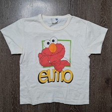 Vintage 1990s Sesame Street Elmo Graphic T-Shirt Youth Small Made In USA