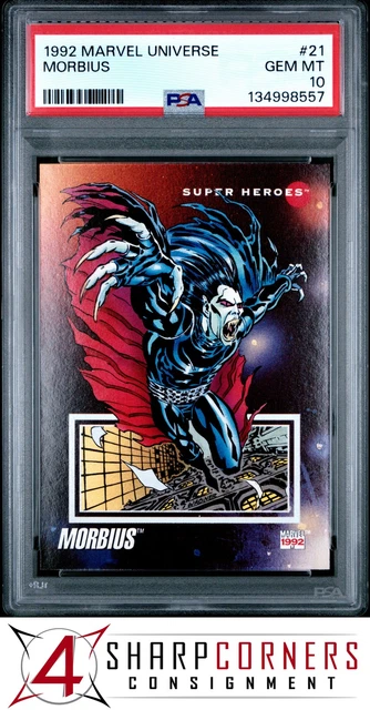 1992 Marvel Universe #21 Morbius PSA 10