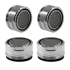 4 Pcs Faucet Aerator, 15/16 Inch Kitchen Sink Aerator , Stainless steel Bathr...