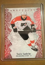 2025-26 Upper Deck Artifacts - Travis Sanheim #72 Ruby /599