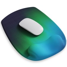 ErgoFlow Gel Wrist Rest Mouse Pad-Ergonomic Cushion for Desk, Cute Aesthetic Com