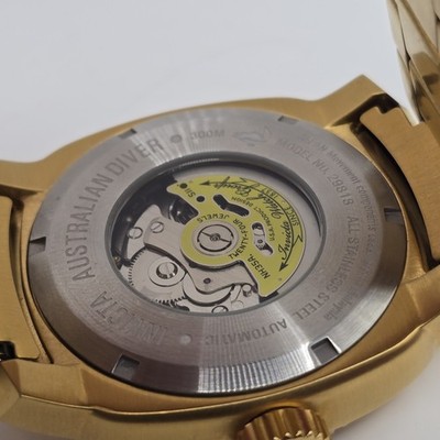 Invicta Men's Automatic Australian Diver Watch Gold 48mm 29818 | eBay