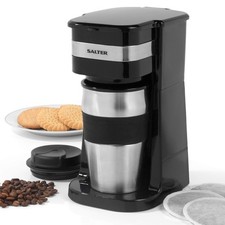 EK2408 One Cup Coffee Maker Small Filter Coffee Machine Washable & Reusable