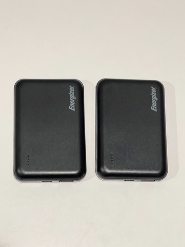 Energizer 5,000 mAh Ultimate Magnetic Wireless Power Bank (2 Pack) USED