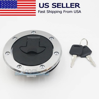 Fuel Gas Cap Lock key For Kawasaki KLE250 Anhelo 93-01 KLE400 91-99 KLE500 91-07