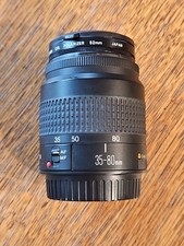 Canon EF 35-80mm 1:4-5.6 III Camera Zoom Lens 52mm with Tiffen Polarizer filter